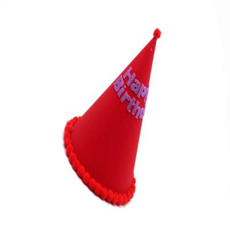 Birthday Party Cap - Red