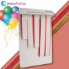 Birthday Fans Party Decoration- 6 piece-Red