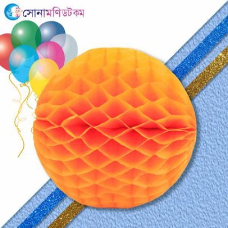 Tissue Paper Honeycomb Ball- 6 Piece ( 15 X 15 Cm )
