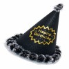 Birthday Party Cap - Black