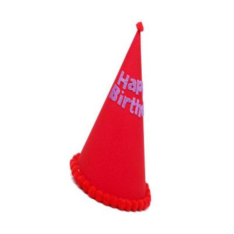 Birthday Party Cap - Red