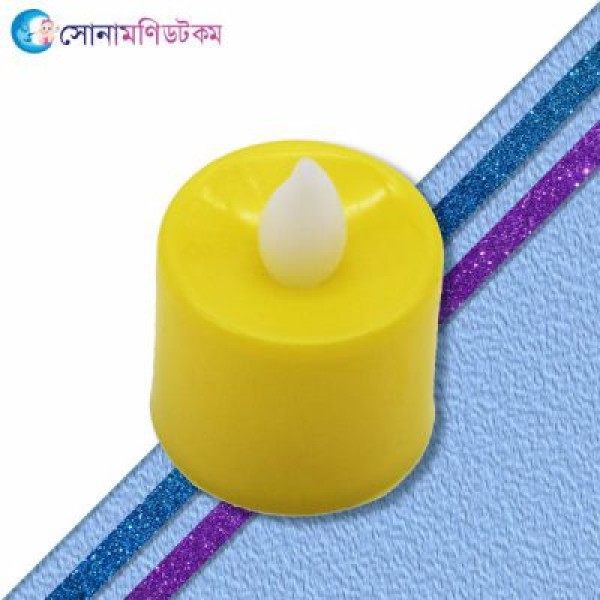 LED Plastic Swinging Candle-yellow