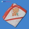 Hooded Baby Towel Cat Print - Orange | Bath Towels & Robes | Bath & Skin at Sonamoni.com