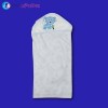 Hooded Baby Towel Cat Print - Sky Blue