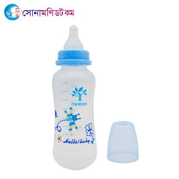 Mini Tree Feeding Bottle 270 ml - Blue