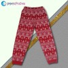 Printed Girls Pajama - Red