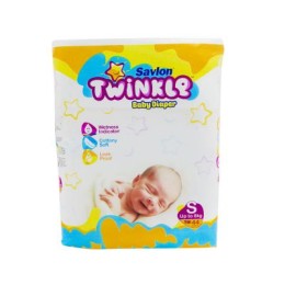 Savlon Twinkle Baby Belt Diaper S-Size 44 pcs 4 to 8 KG