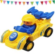 Mini Racing Car - Yellow