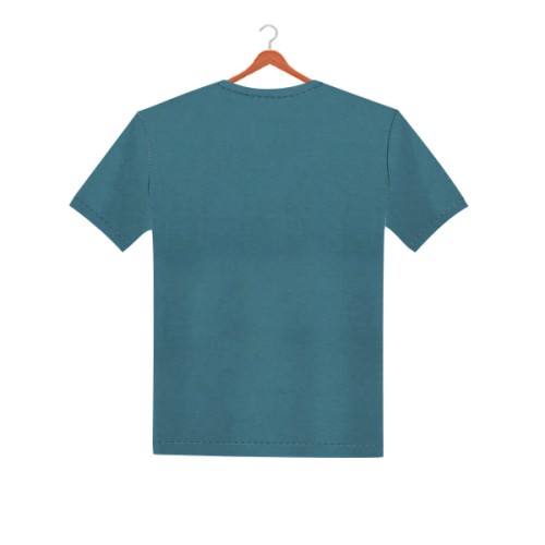 Boys T-Shirt Blue BM Print