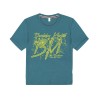 Boys T-Shirt Blue BM Print