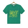 Boys T-Shirt- Green RAW  Print | Half Sleeve T-Shirt | T-shirt at Sonamoni.com
