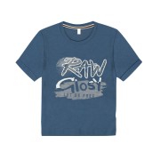 Boys T-Shirt- Blue- RAW Print