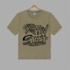 Boys T-Shirt- Light Bwoun  RAW Print | Half Sleeve T-Shirt | T-shirt at Sonamoni.com
