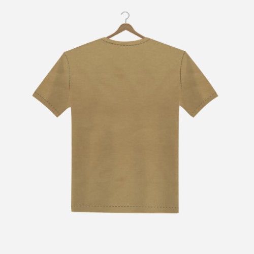 Boys T-Shirt- Brown RAW Print