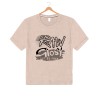 Boys T-Shirt- Cream RAW Print