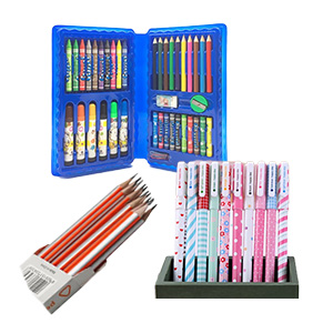 Pen, Pencil, & Coloring Set