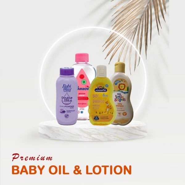 Baby oil and Lotion