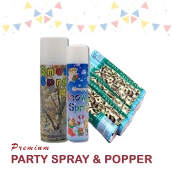 Birthday Party Spray & Popper