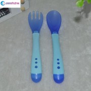 Baby Feeding Spoons – Blue Color