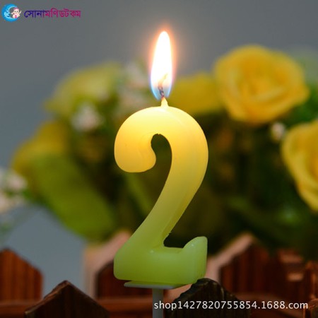 Birthday Cake Decoretion 2 Digit Candle | at Sonamoni BD