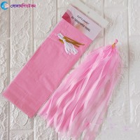 Party Decoration Paper Garland 1 pcs - Pink