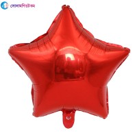 Five-pointed Star Aluminum Foil Balloon 18 inch - Red
