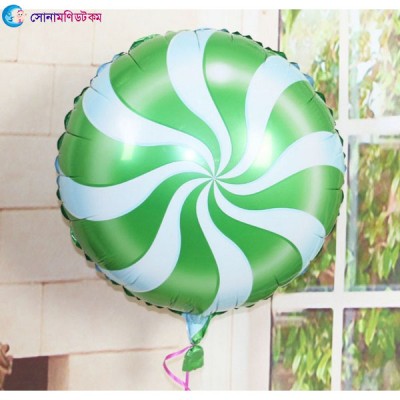 Lollipop Aluminum Foil Balloon - Green