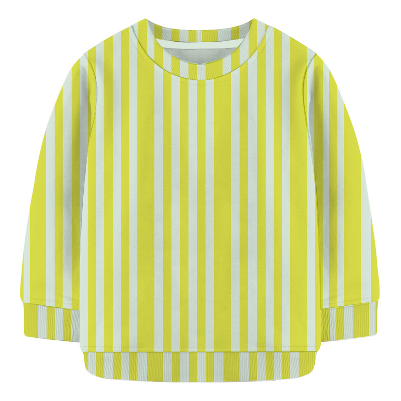 Baby Sweat Shirt - Yellow Stripe