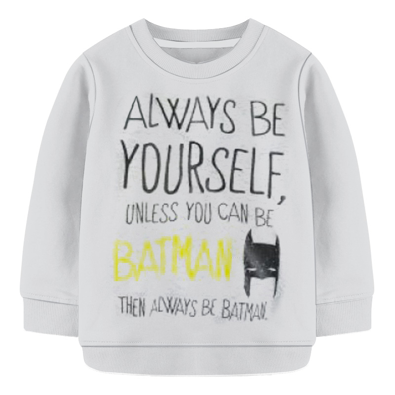 Boys Sweat Shirt-Batman Print