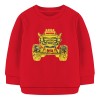 Baby Sweat Shirt- Car Print Red | at Sonamoni BD