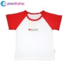 Boys T-Shirt - White & Red | Half Sleeve T-Shirt | T-shirt at Sonamoni.com