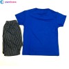 Baby T-Shirt & Shorts Set - Blue & Black | Dress Set | BOY FASHION at Sonamoni.com