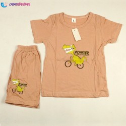 Baby T-Shirt & Shorts Set - Pink