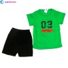 Baby T-Shirt & Shorts Set - Green & Black | Dress Set | BOY FASHION at Sonamoni.com