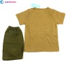 Baby T-Shirt & Shorts Set - Brown | Dress Set | BOY FASHION at Sonamoni.com