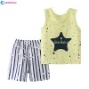 Baby Vest & Shorts Set - Yellow | Dress Set | BOY FASHION at Sonamoni.com