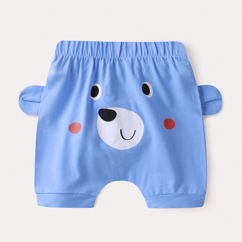 Baby Cotton Shorts - Blue