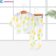 Newborn Baby Lace-Clothes - Lemon Print