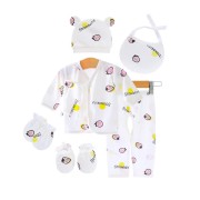 NewBorn Baby Six Piece Suit Dress-Strawberry