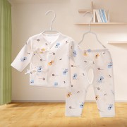 Newborn Baby Dress Set - Smurf (lace)