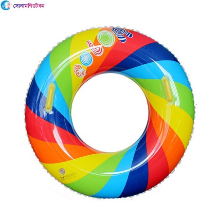 Rainbow Swimming Ring 60 cm | at Sonamoni BD