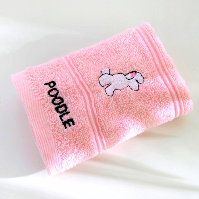 Baby Towel 25*50 cm - Pink | at Sonamoni BD