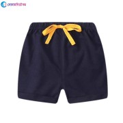 Boys' Lace-up Shorts - Navy Blue