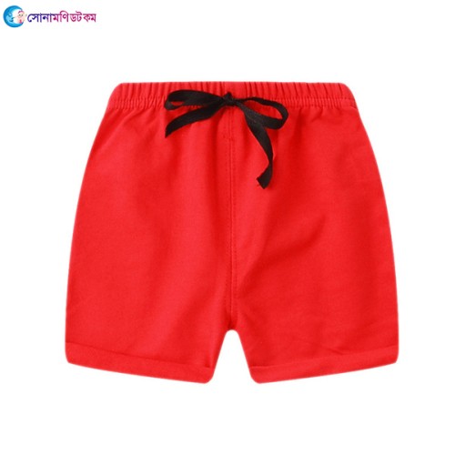 Boys' Lace-up Shorts - Red