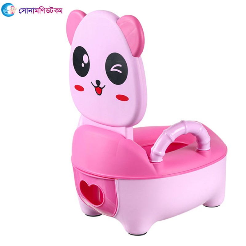 Baby High Commode Potty Chair-Baby Tolitet -Pink