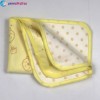 Washable Baby Soft Bed Double Layer-Yellow-34x45cm | Diaper Changing Mats | DIAPERING at Sonamoni.com