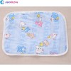 Waterproof Breathable Baby Bed Protector Sheet - Pink Color with Cartton Print | Diaper Changing Mats | DIAPERING at Sonamoni.com
