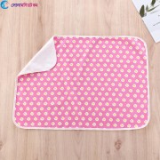 Diaper Changing Mat and Bed Protector-Pink
