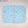 Waterproof Breathable Baby Bed Protector Sheet -  Blue Sky Color with Cartton Print | Bed Protectors | DIAPERING at Sonamoni.com