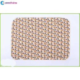 Baby Bed Sheet-30*45cm-Off White Coffee Puppy